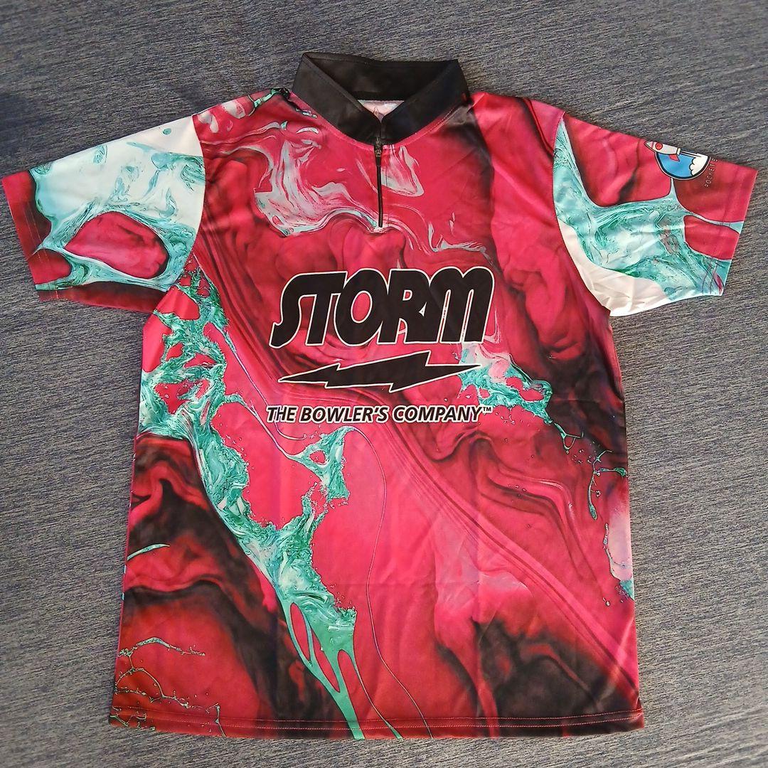 ✨新品✨ボウリングウェア　STORM　サイズXL　ピンク　USA製