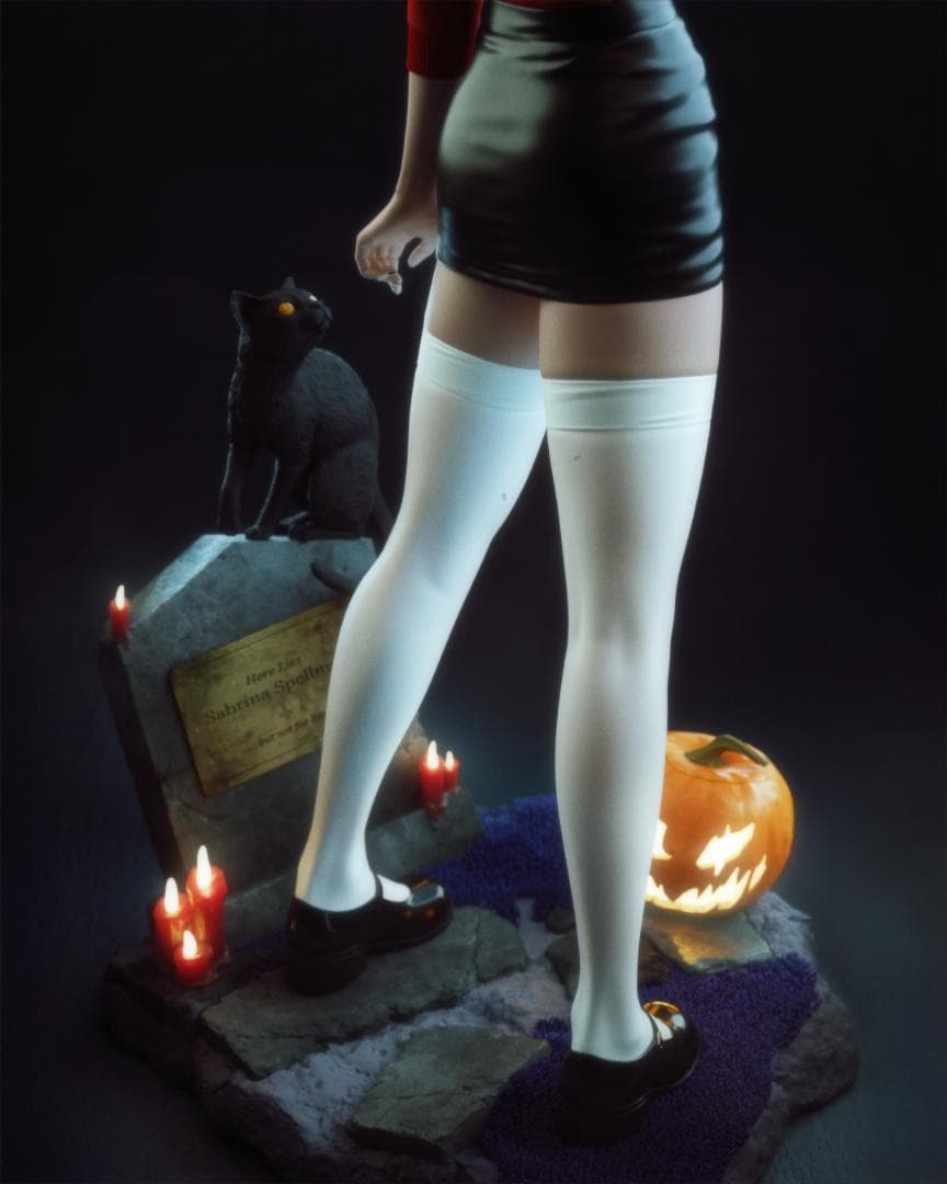 1/6 未塗装未組立 フィギュア ガレージキット Sabrina