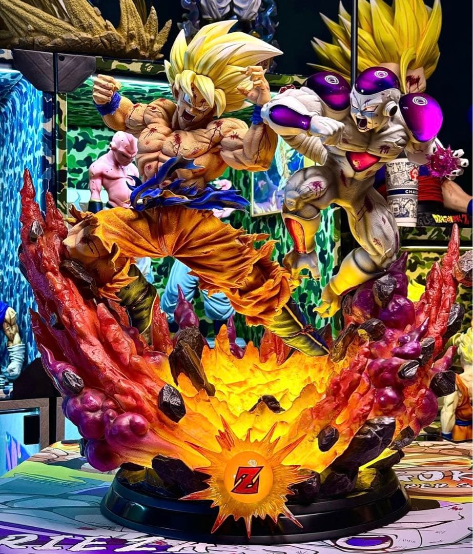 ドラゴンボール 1／6スケール 孫悟空 フリーザ フィギュア ガレージキット