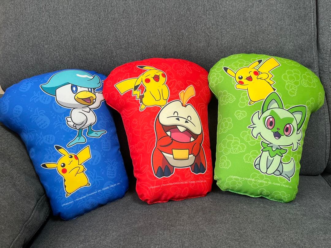 希少 ポケットモンスター オリジナルフラッペクッションセット