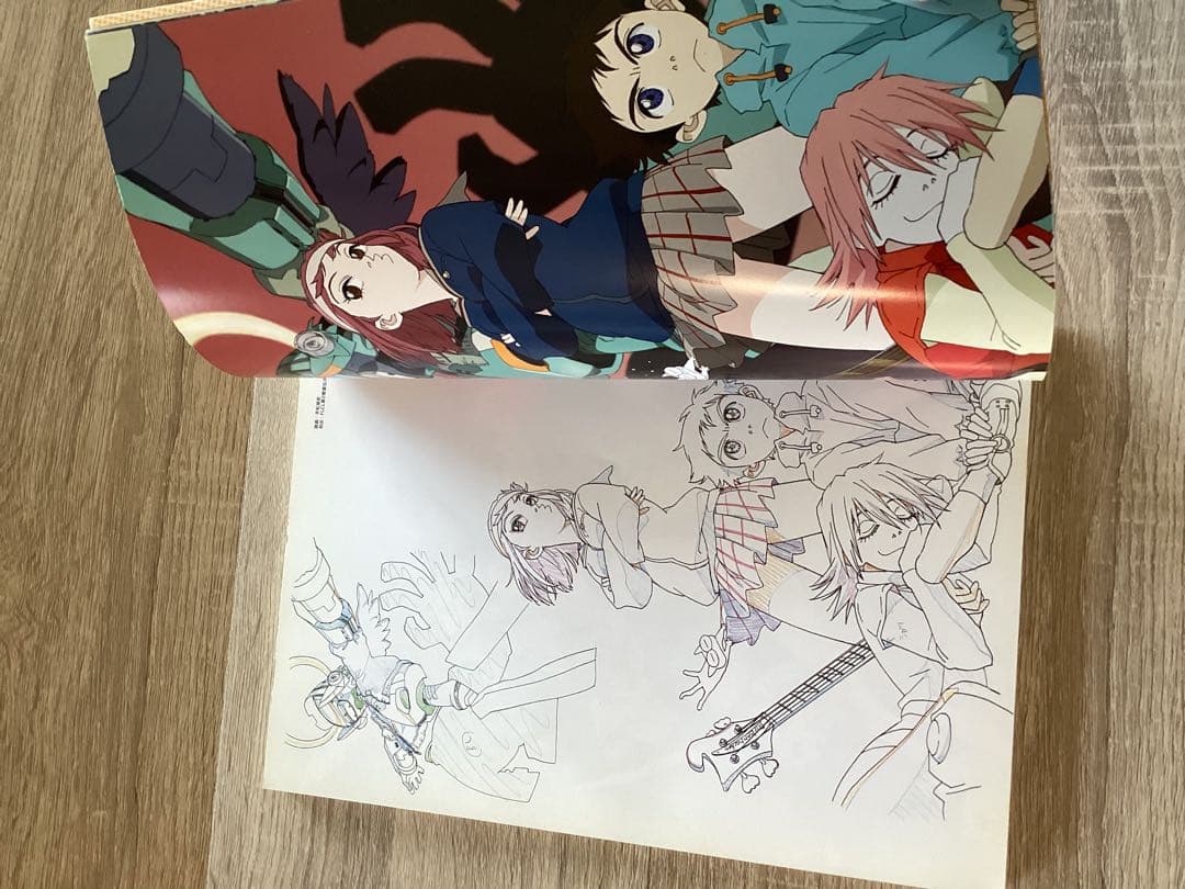 【希少】GROUND WORK OF FLCL フリクリ原画集・制作資料集