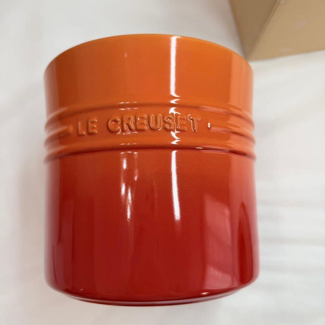 新品　コンテナー　ルクルーゼ　陶器　ペットフード　ドライフード　スコープ　犬猫