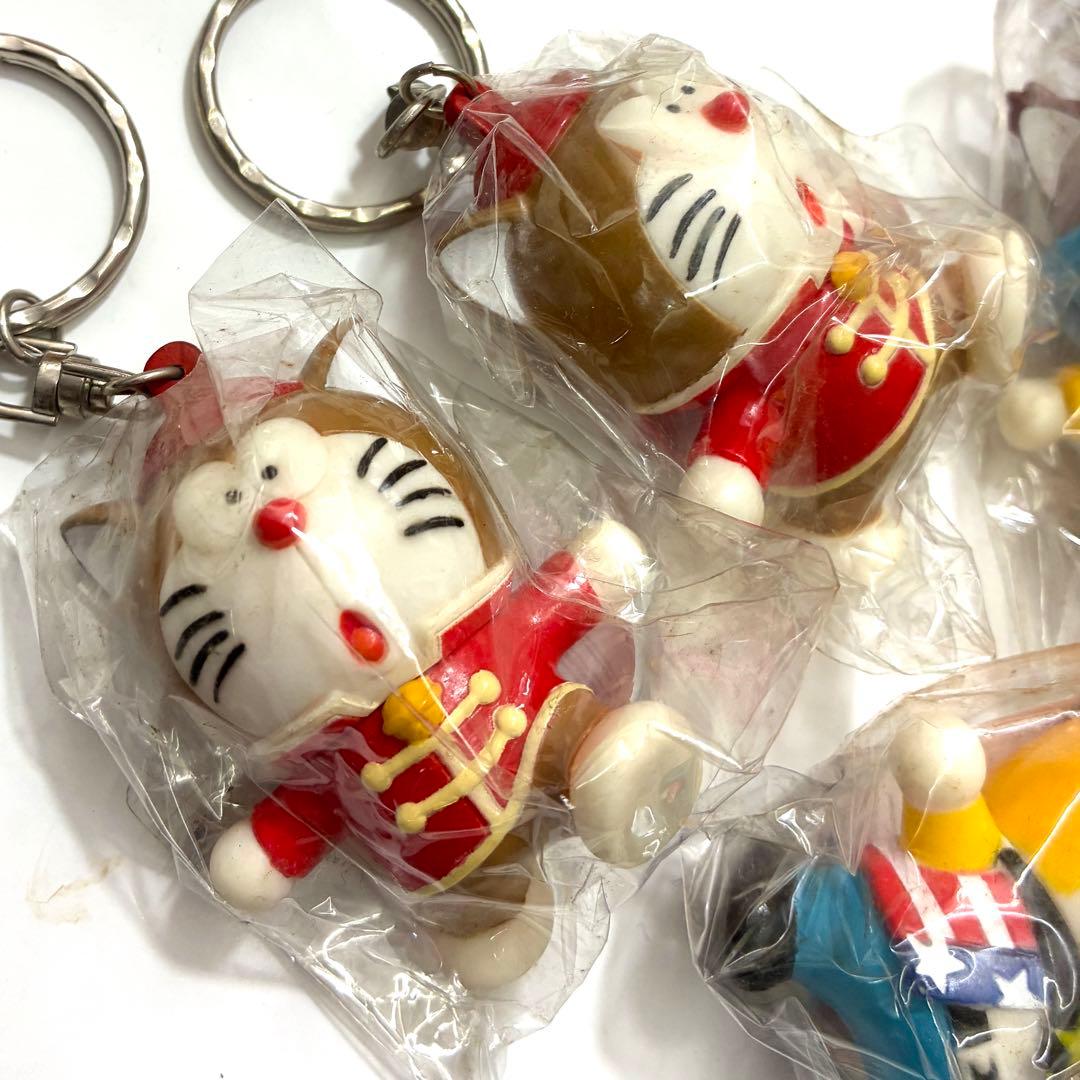 ６個まとめて　ドラえもんズ　ソフビ　キーホルダー　未開封　レトロ