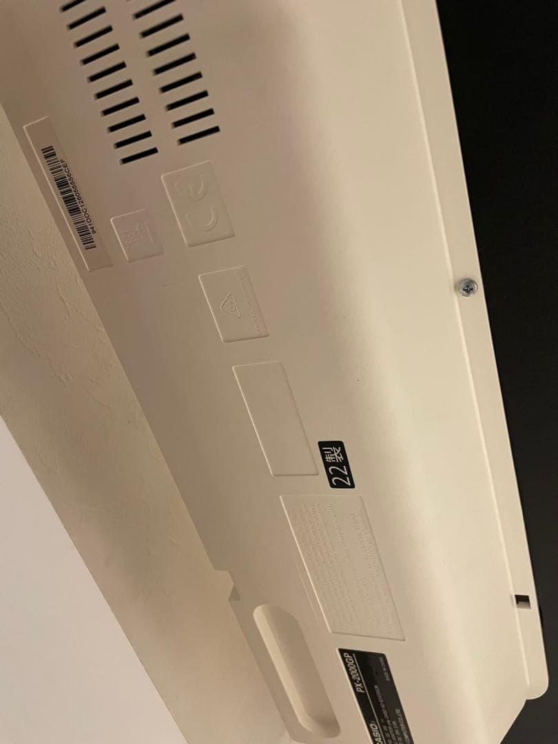 カシオ PX-2000GP 2022年製 ピュアホワイト 動作良好 埼玉県内取引