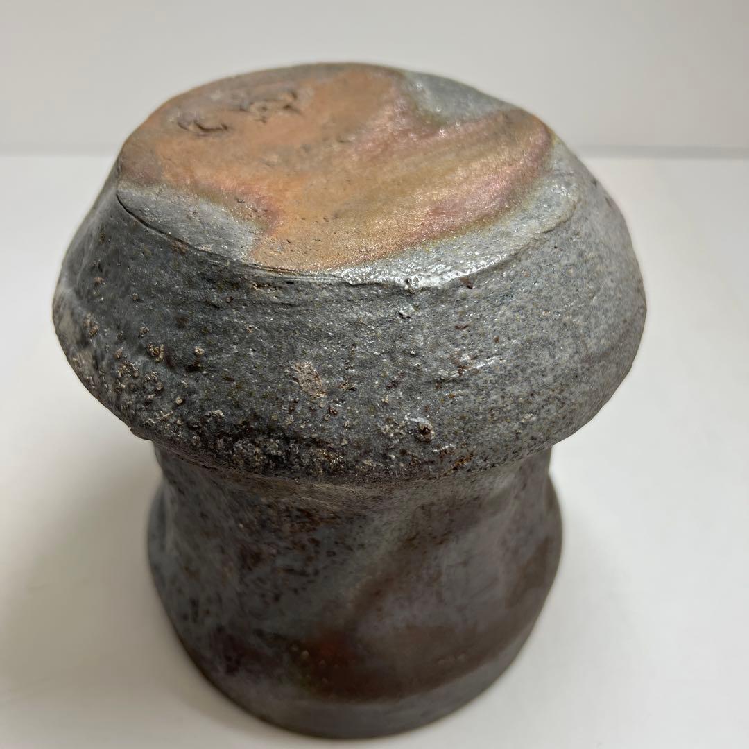 出来良　古備前水指　木箱付　高さ約18.5㎝　東Y7-1229☆2Fタニチ