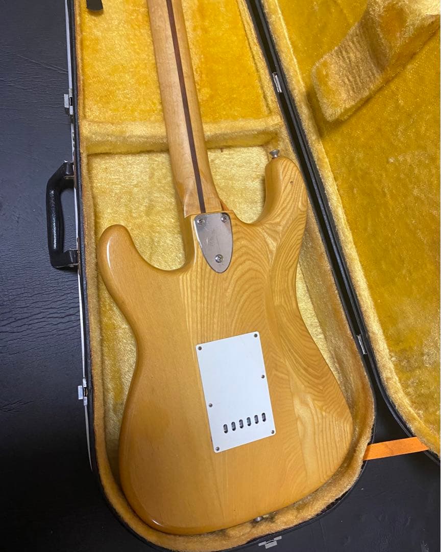 MusicMan風　エレキギター ナチュラルウッド ビザール　ヴィンテージ
