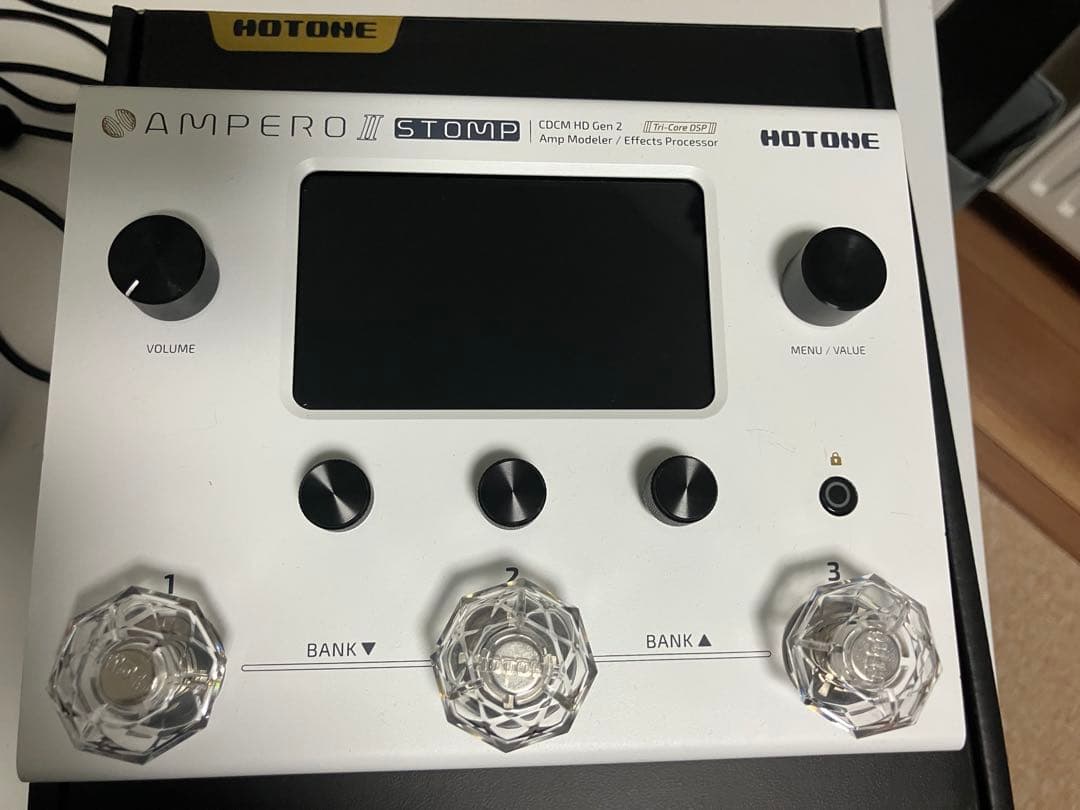 マルチエフェクター HOTONE Ampero Ⅱ Stomp 最新ファーム