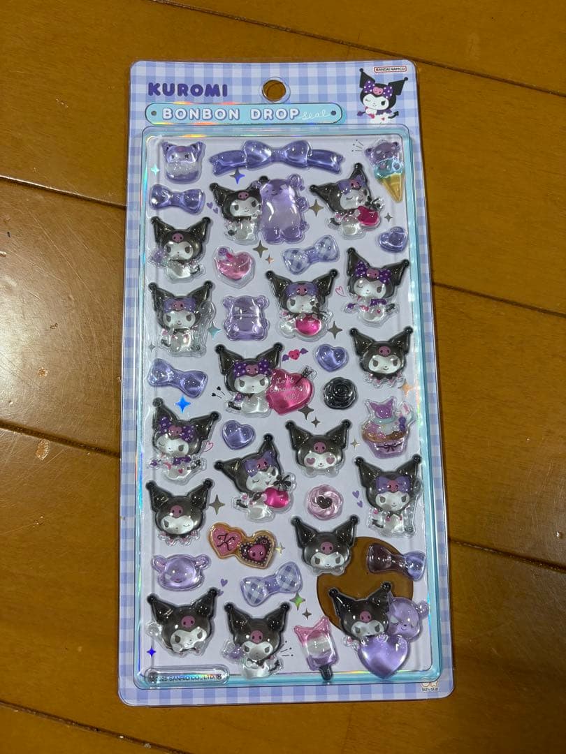 ボンボンドロップシール サンリオ キティ マイメロ クロミ シナモロール