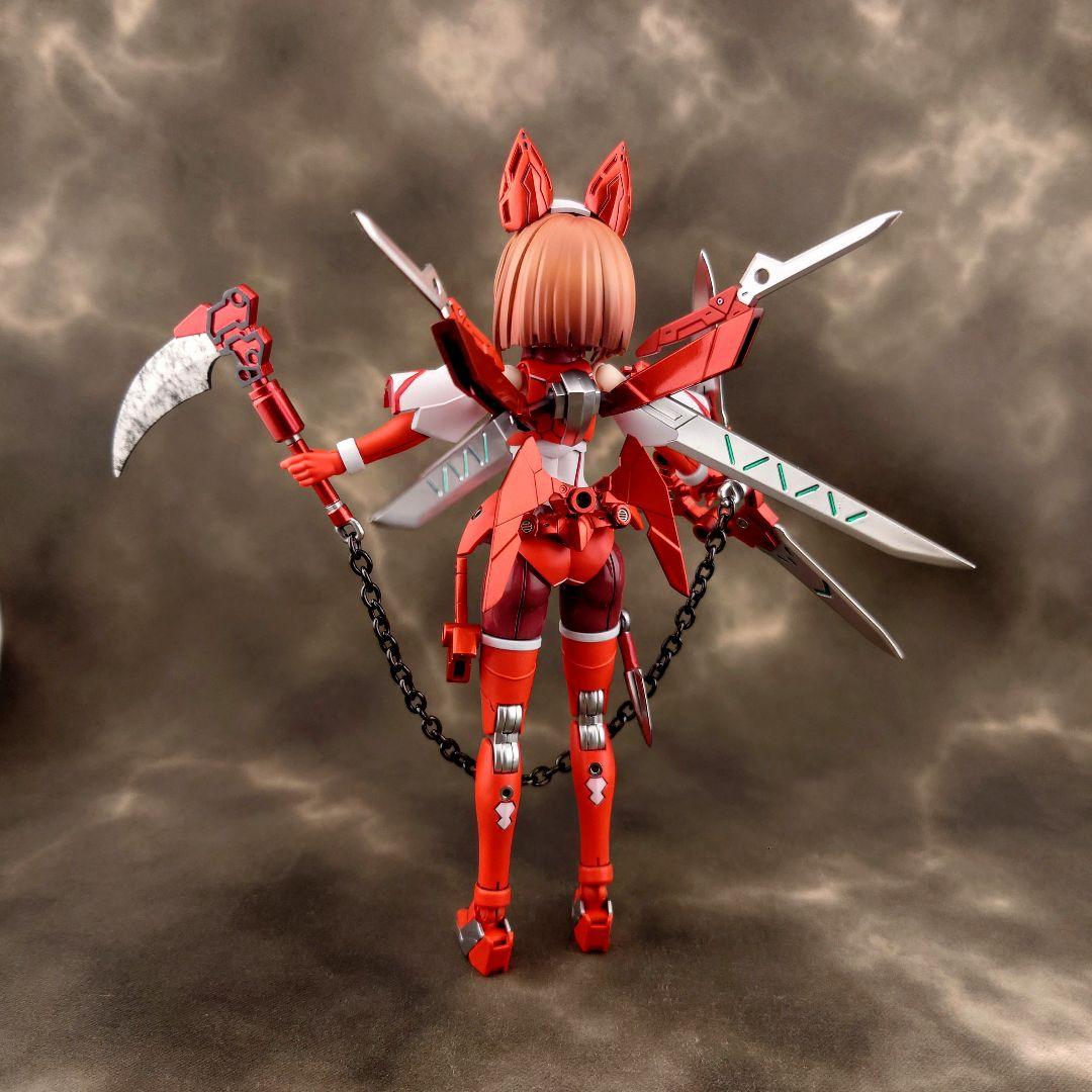 30MS ミコルル　真紅の狐影　塗装完成品