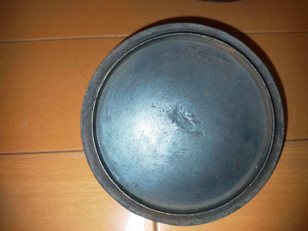 鋳鉄製 花模様 鉄瓶