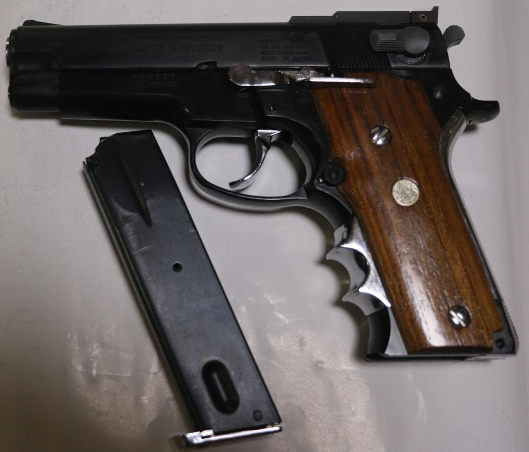 ウェスタンアームズ製ABS樹脂モデルガン Ｓ＆Ｗ Ｍ５９コンバットカスタム合法品