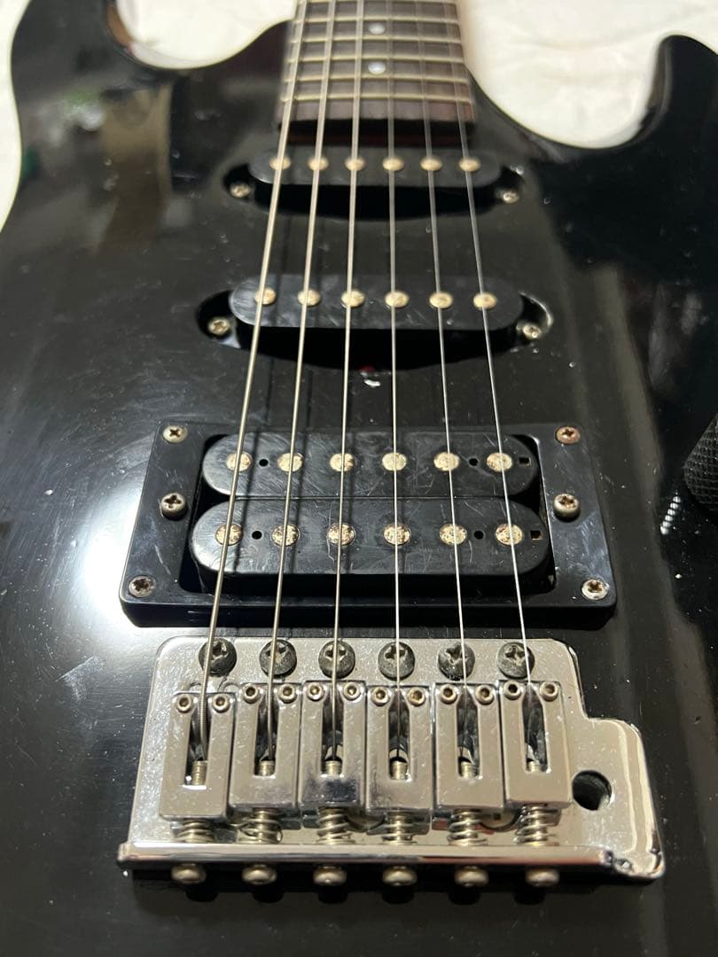 エレキギター　aria pro II selder エフェクター　ZOOM