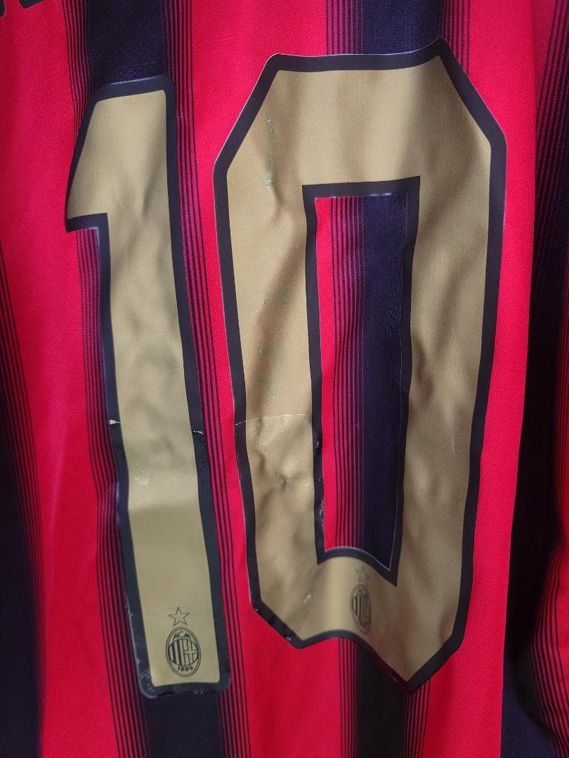 ACミラン レプリカジャージ RUI COSTA 10 、KAKA 22 セット