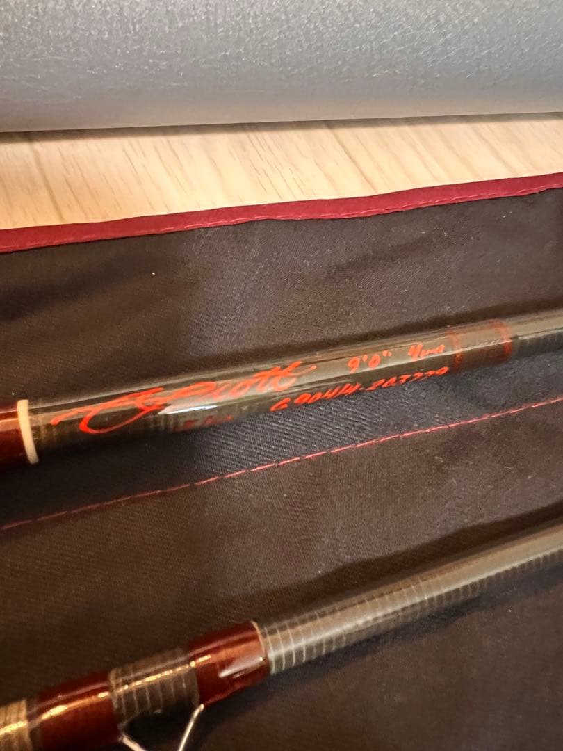 〈新品〉Scott 9' 4wt フライロッド（G904/4）