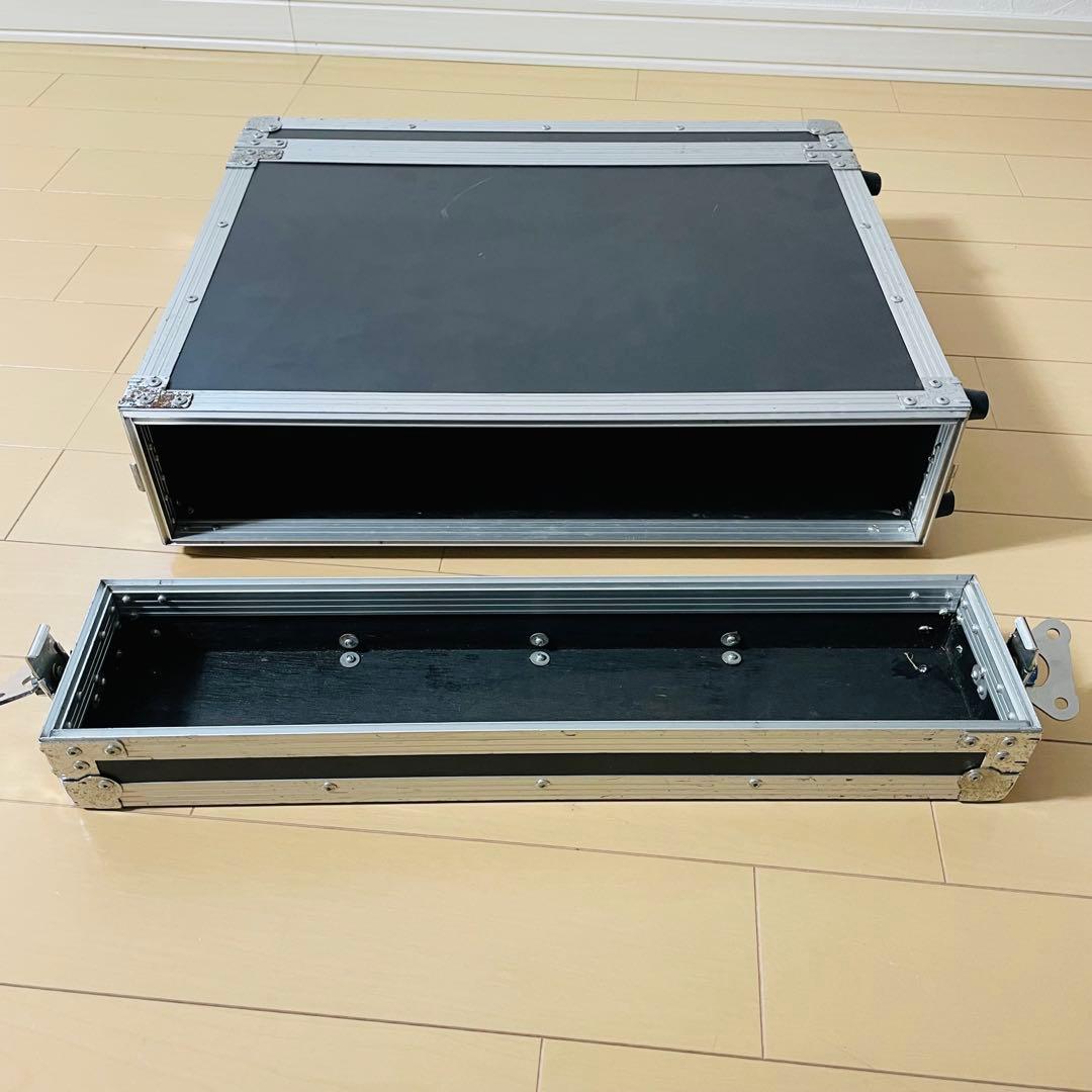 ラックケース 2U 機材用　ギター　ベース
