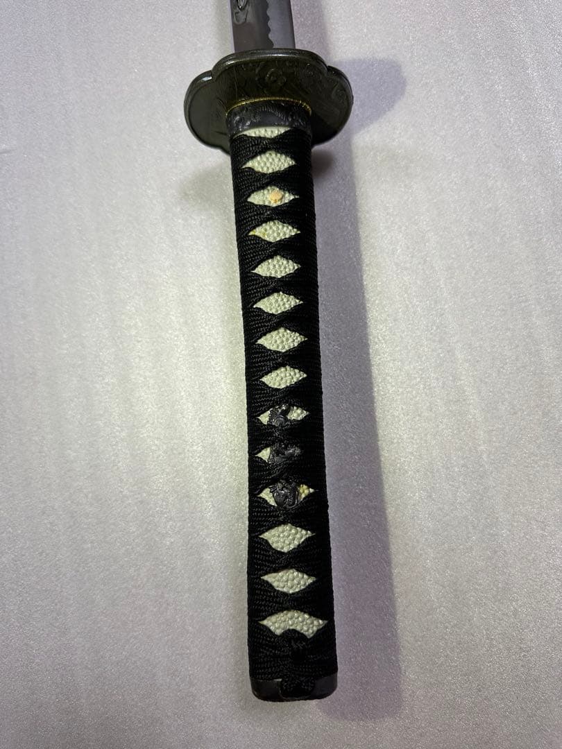 新品 薄刃 樋入り刀身 模造刀 打刀 黒鞘　鞘付き長さ約103cm