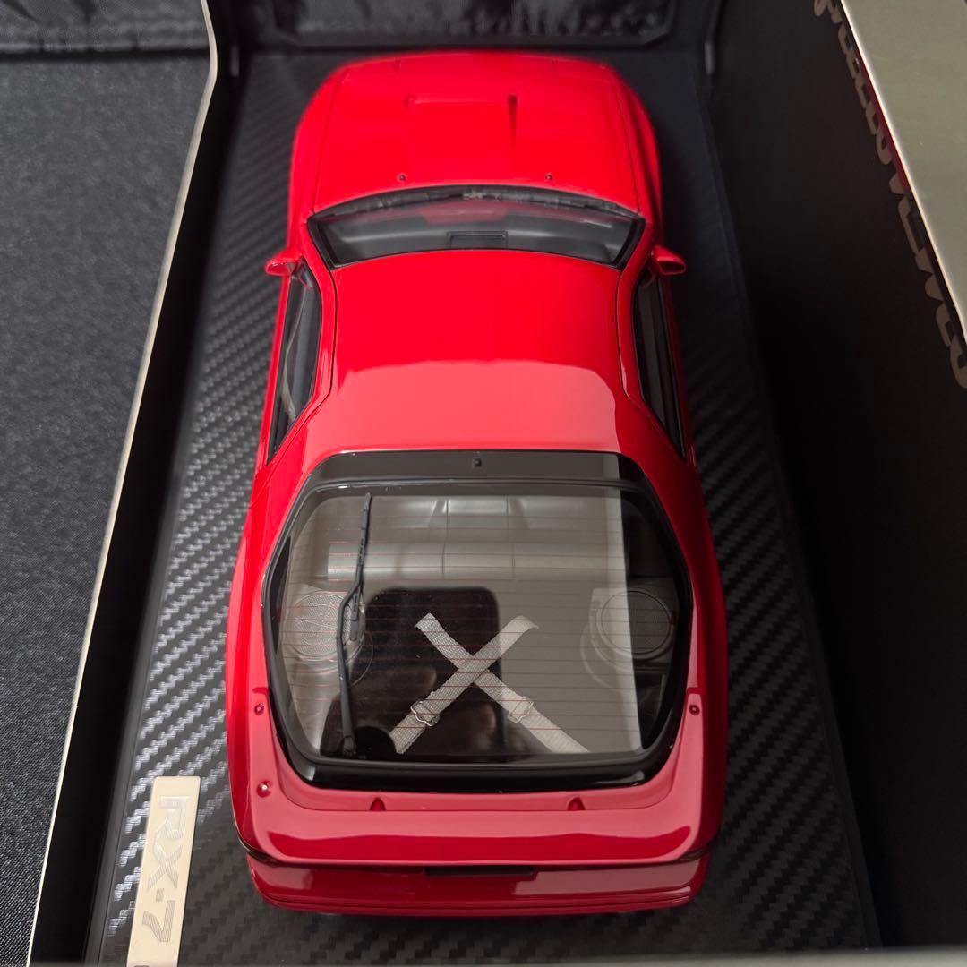 イグニッションモデル1/18 RX7 FC3S Red IG0218 廃盤レア