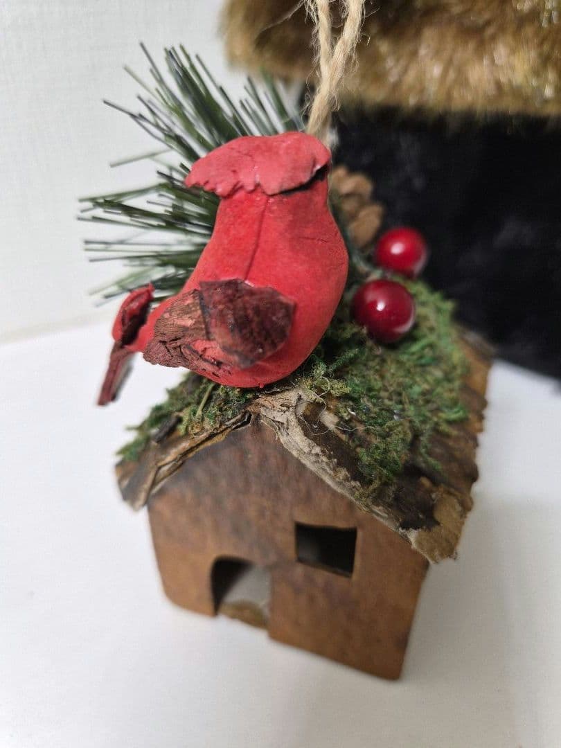 クリスマス　ベアー　くまのぬいぐるみ　ヴィンテージ　レトロ　激レア　輸入雑貨