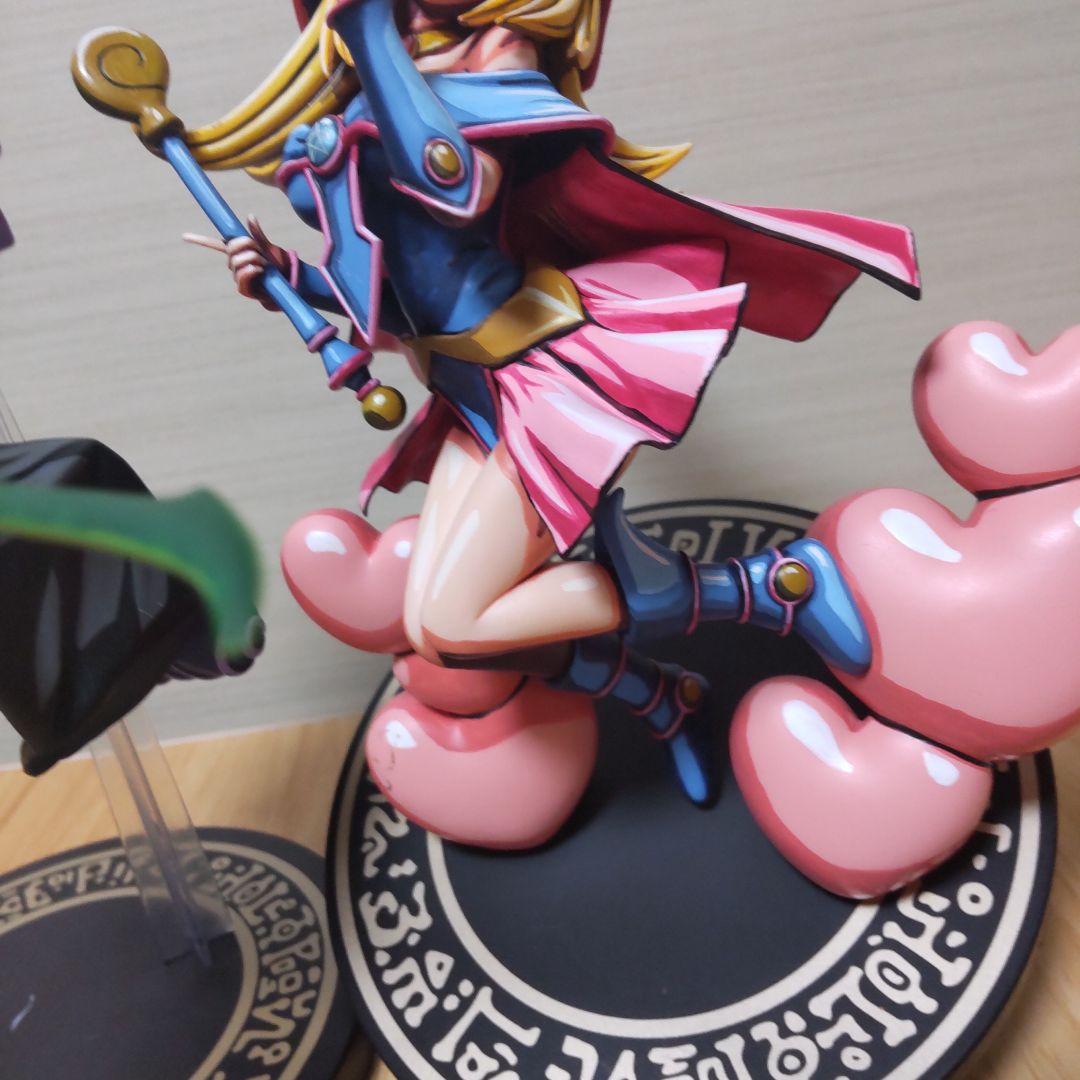 ブラックマジシャン ブラックマジシャンズガール 遊戯王リペイントフィギュアセット