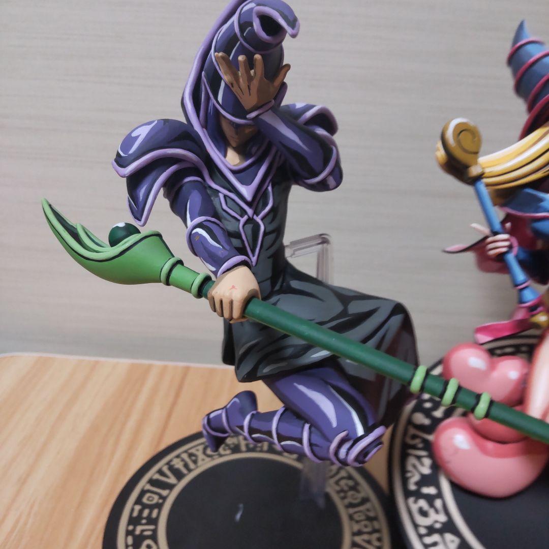 ブラックマジシャン ブラックマジシャンズガール 遊戯王リペイントフィギュアセット