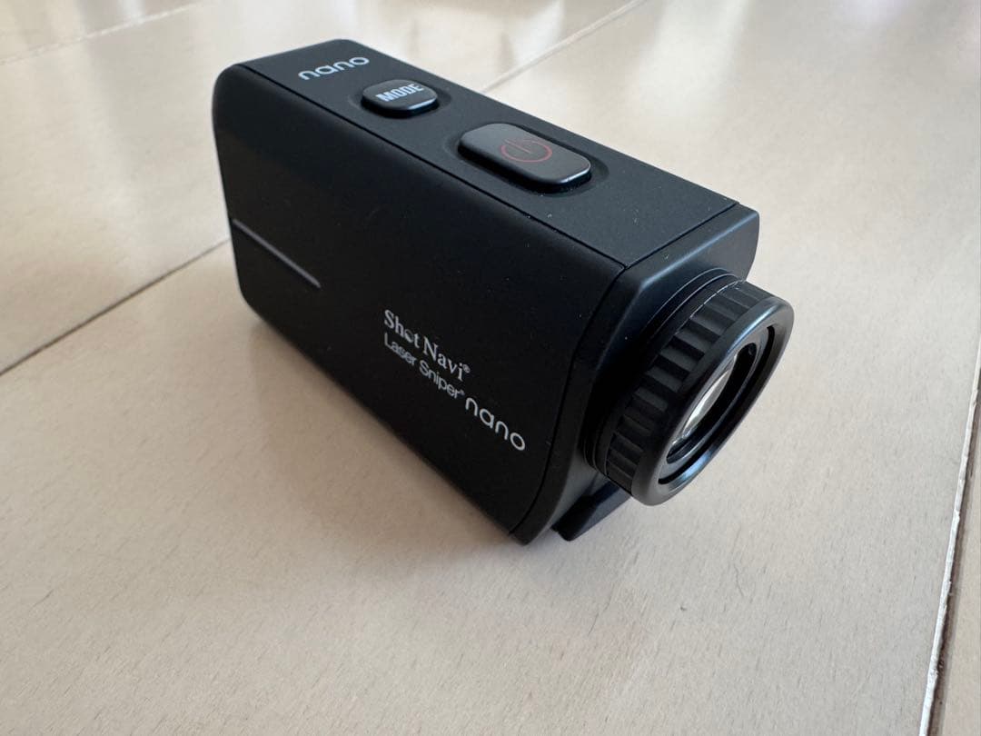 【新品】ショットナビレーザー距離計　ブラック LASERSNIPERNANOWH