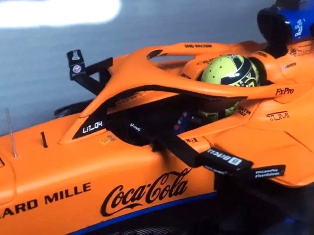 ミニチャンプス 1/18 マクラーレンMCL35M ノリス 世界744個限定