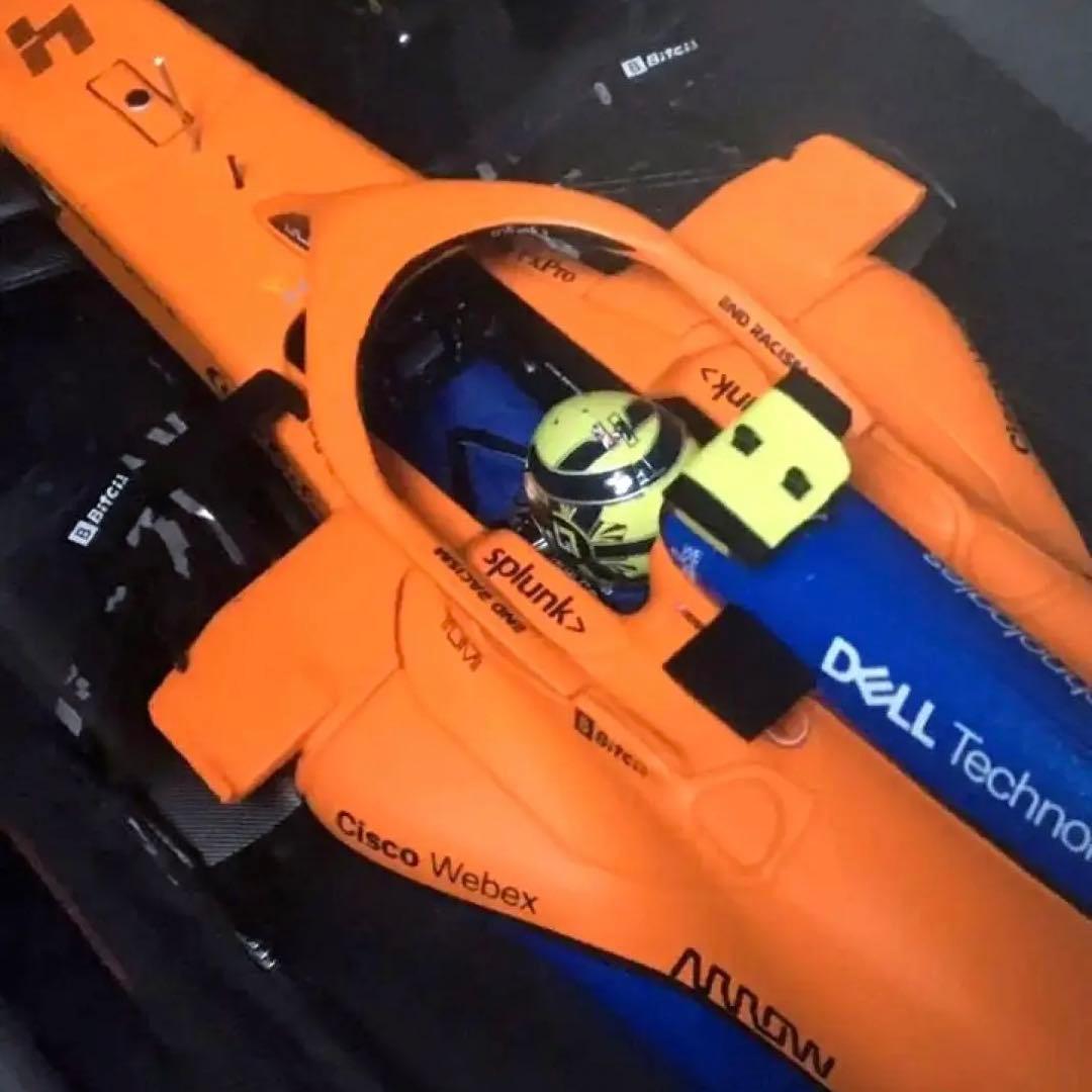 ミニチャンプス 1/18 マクラーレンMCL35M ノリス 世界744個限定