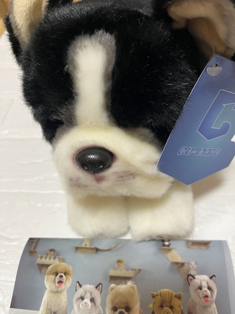 ラスト1点✨フレンチ ブルドッグ 犬 ぬいぐるみ リアル ソフト