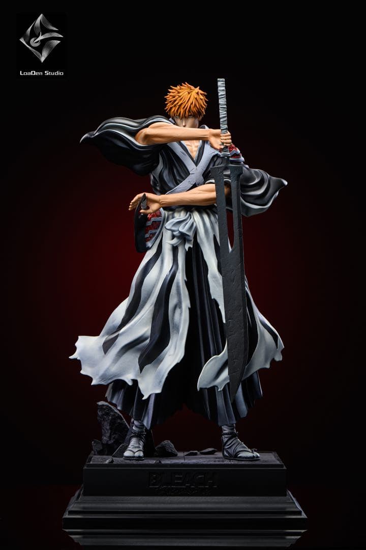Mihawkさん専用ブリーチ黒崎一護と日番谷冬獅郎セットガレージキッドフィギュア