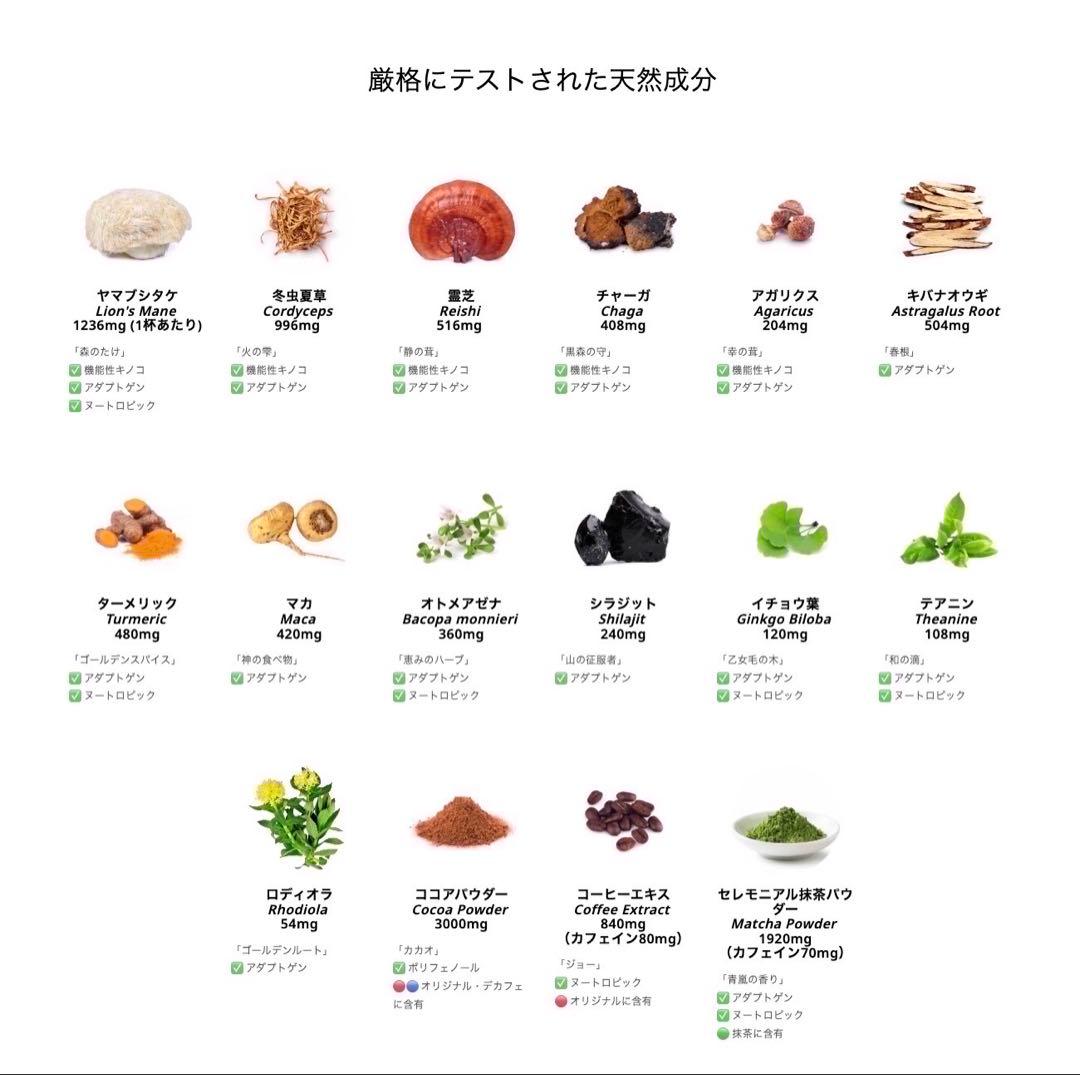 【ちゅら様フォロー&おまとめ割価格】アダプトラテ+抹茶12g +12g×5 3種