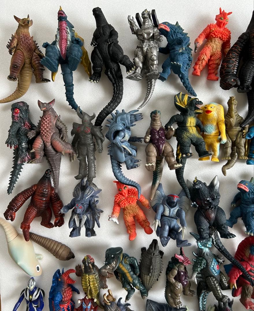 ソフビ　107体　まとめ売り　ウルトラマン　怪獣