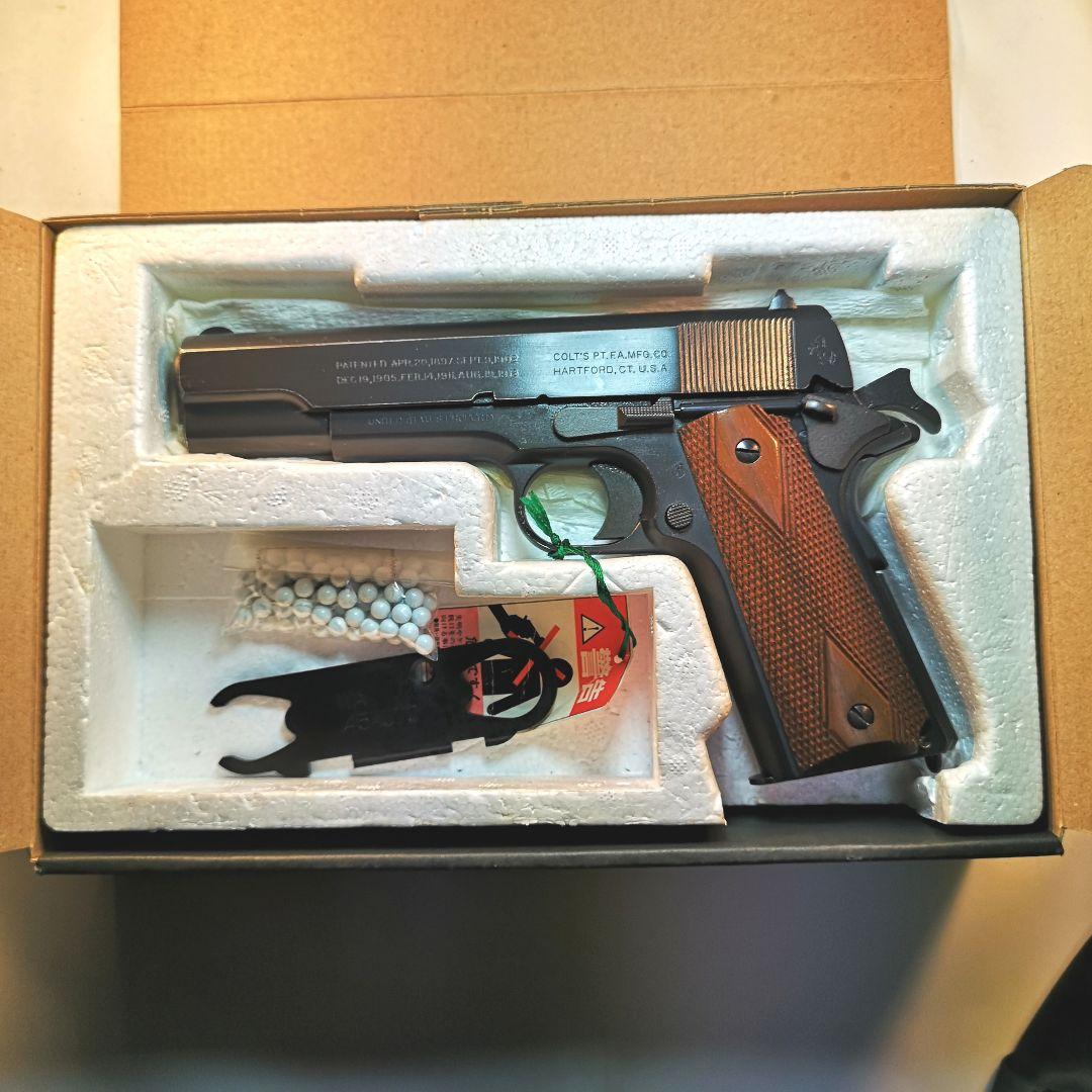 限定品 WA S.C. W. COLT M1911 HWブロ—バックガスガン