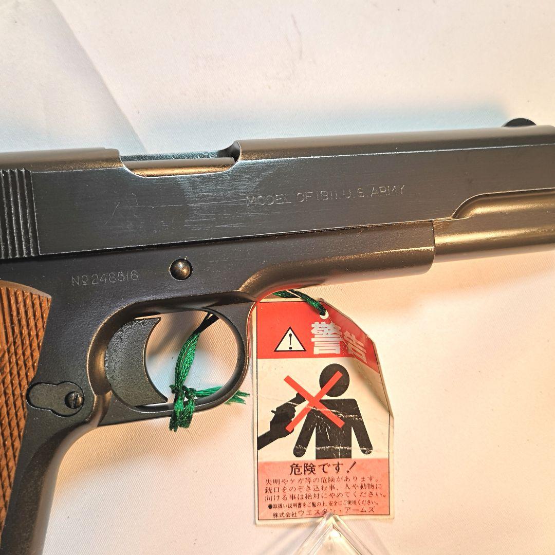 限定品 WA S.C. W. COLT M1911 HWブロ—バックガスガン