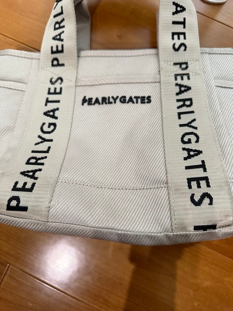 PEARLY GATES ゴルフバッグ ベージュ 中型