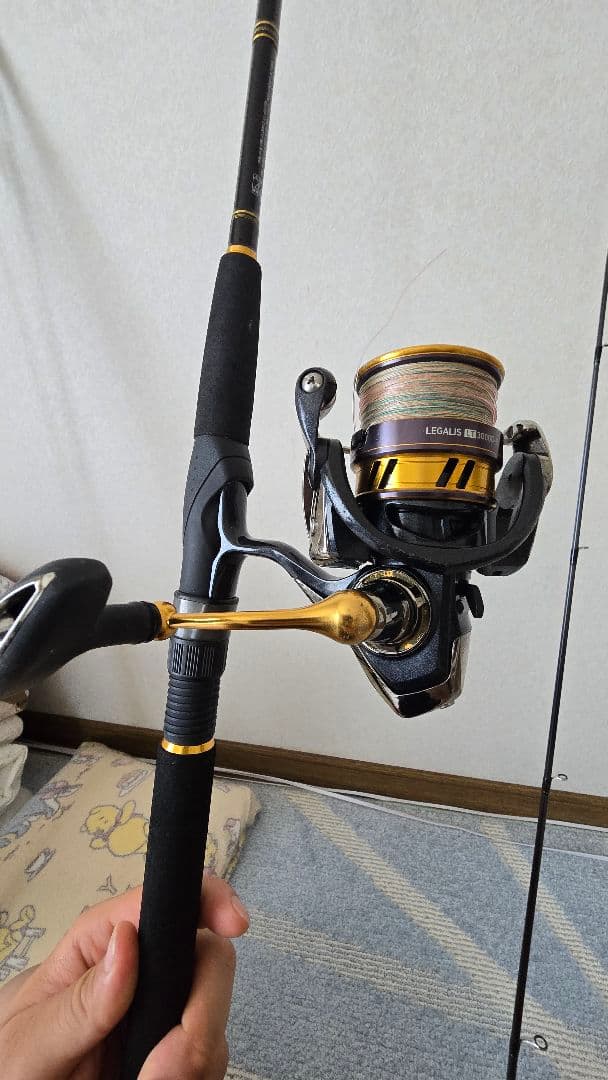 ダイワのルアーニスト86Mと18レガリスセット