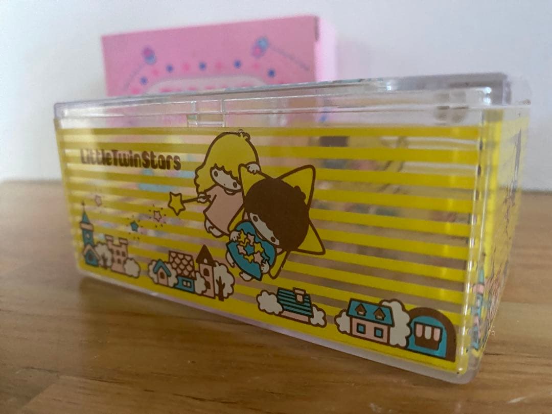 レトロ サンリオ キキララ ティッシュケース ティッシュボックス 1976年製