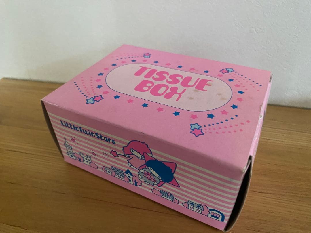 レトロ サンリオ キキララ ティッシュケース ティッシュボックス 1976年製