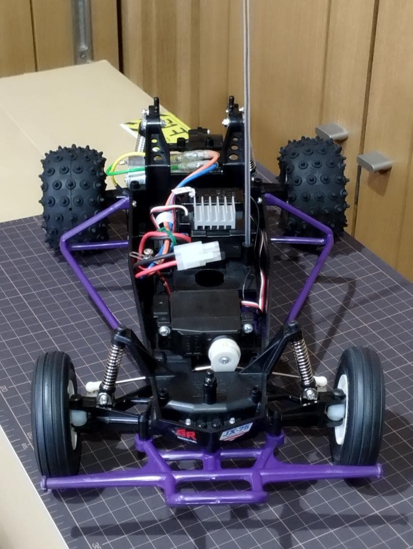 タミヤ　１／１０電動RC　ホーネット（組立済）と送信機のセット