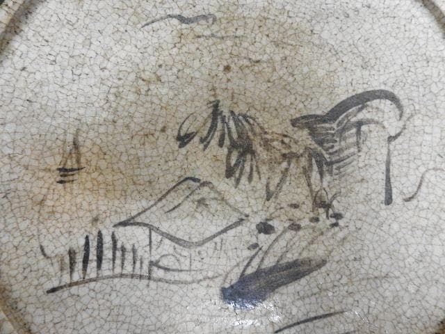 瀬戸絵皿　MA1