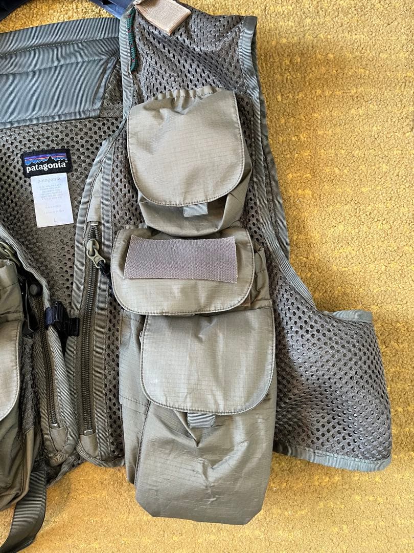 patagonia フィッシングベスト メッシュベスト