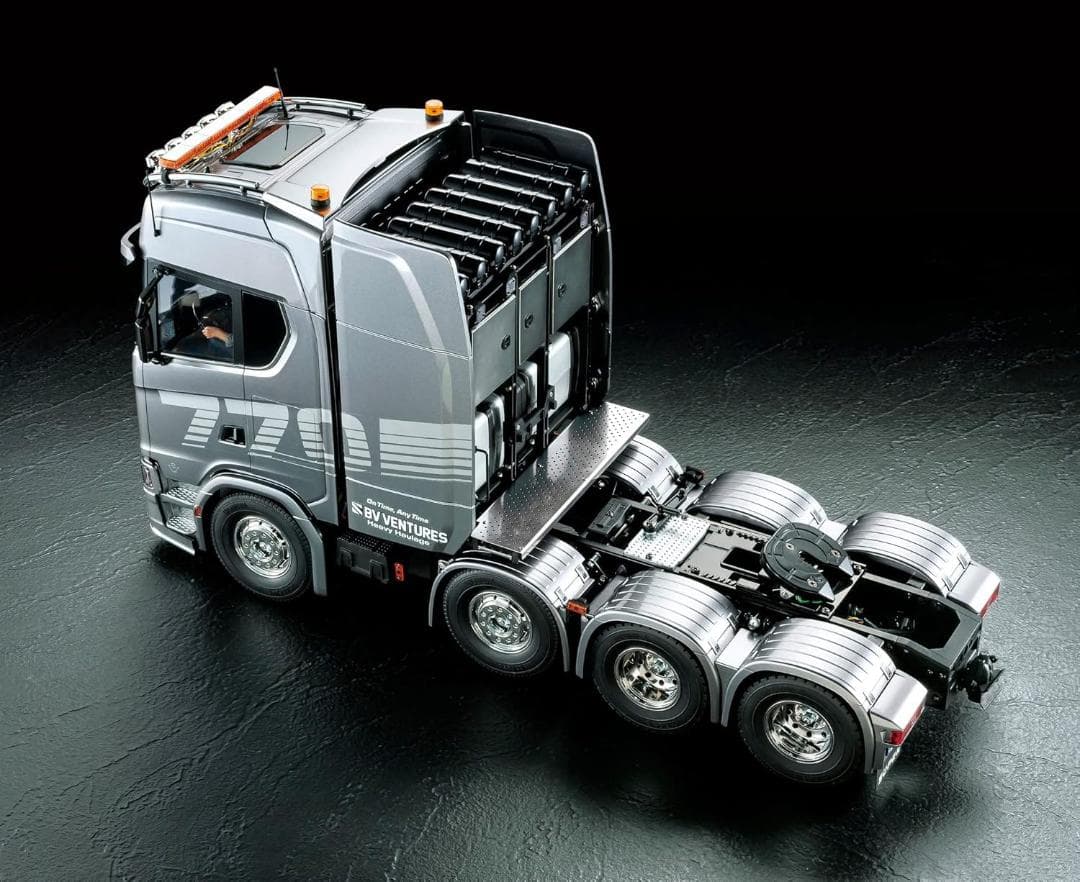 タミヤ電動RCビッグトラックシリーズ No.71スカニア 770 S 8x4/4