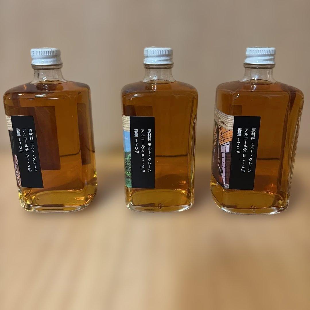 未開封 ニッカウィスキー 樽出し51度ウィスキー 仙台工場 170ml