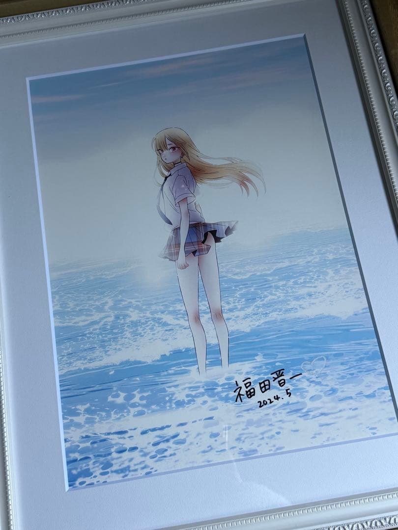 着せ恋5周年展　直筆サイン入り複製原画　kitagawamarin