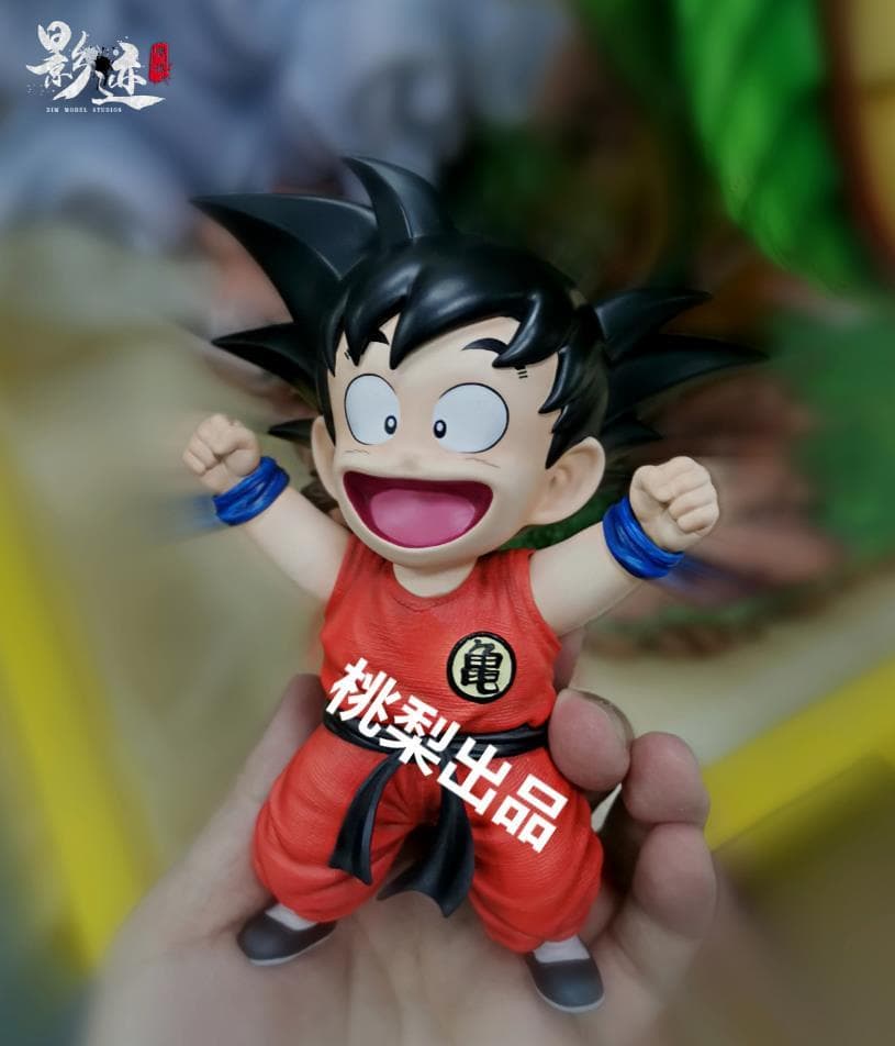 新品未開封『ドラコンボール』影迹　神龍＆少年孫悟空 ガレージキット スタチュー