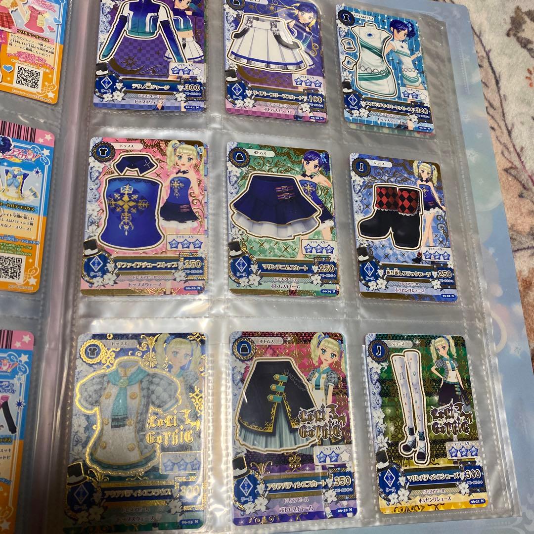 アイカツグッズまとめ売り　カード　パスケース　クリアファイルなど