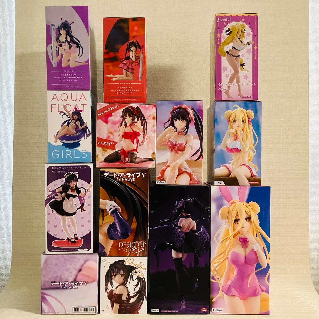 デート・ア・ライブ　プライズフィギュア　13点セット