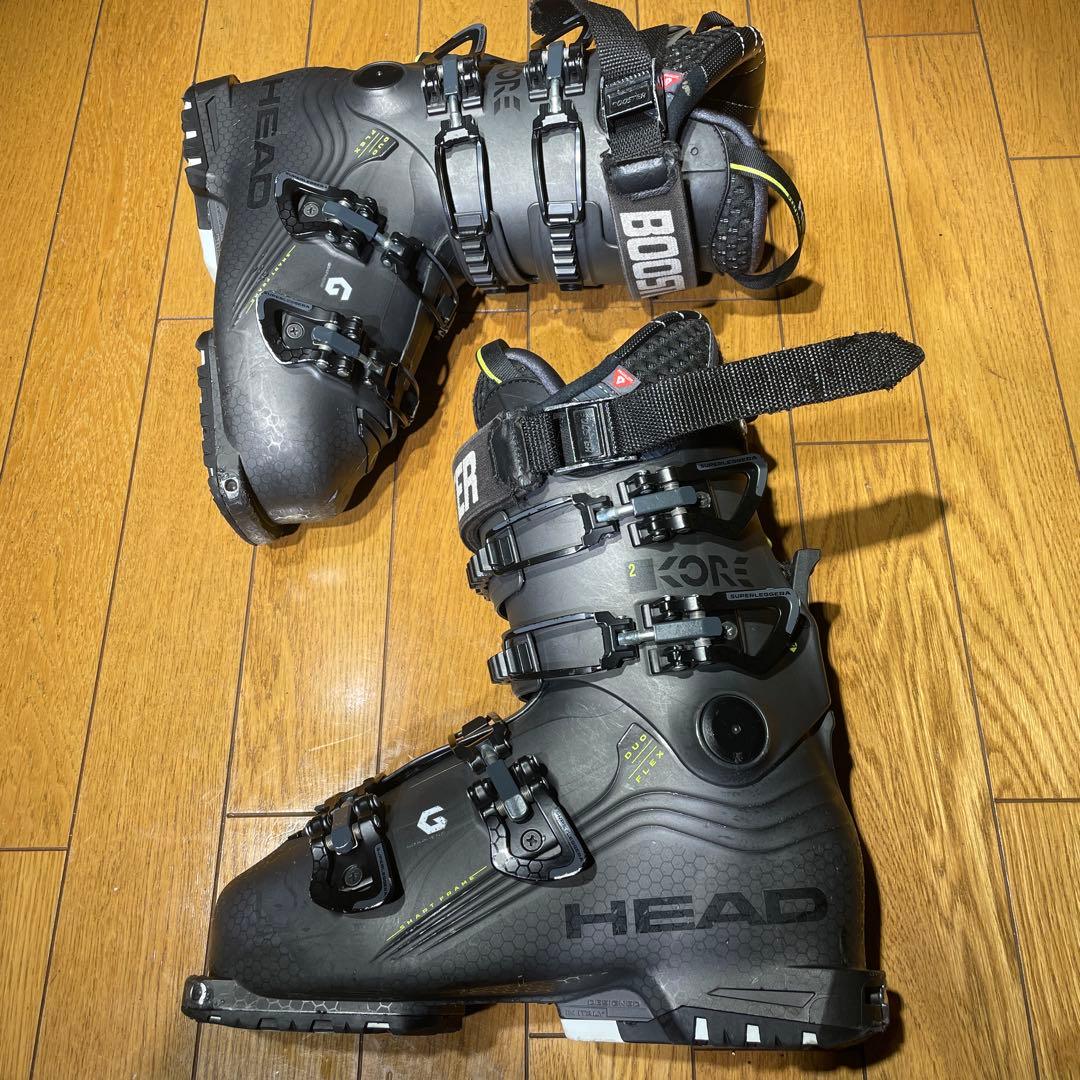 【値下げ】HEADヘッドKORE2 25.5-25.5cm フリーライドTLT