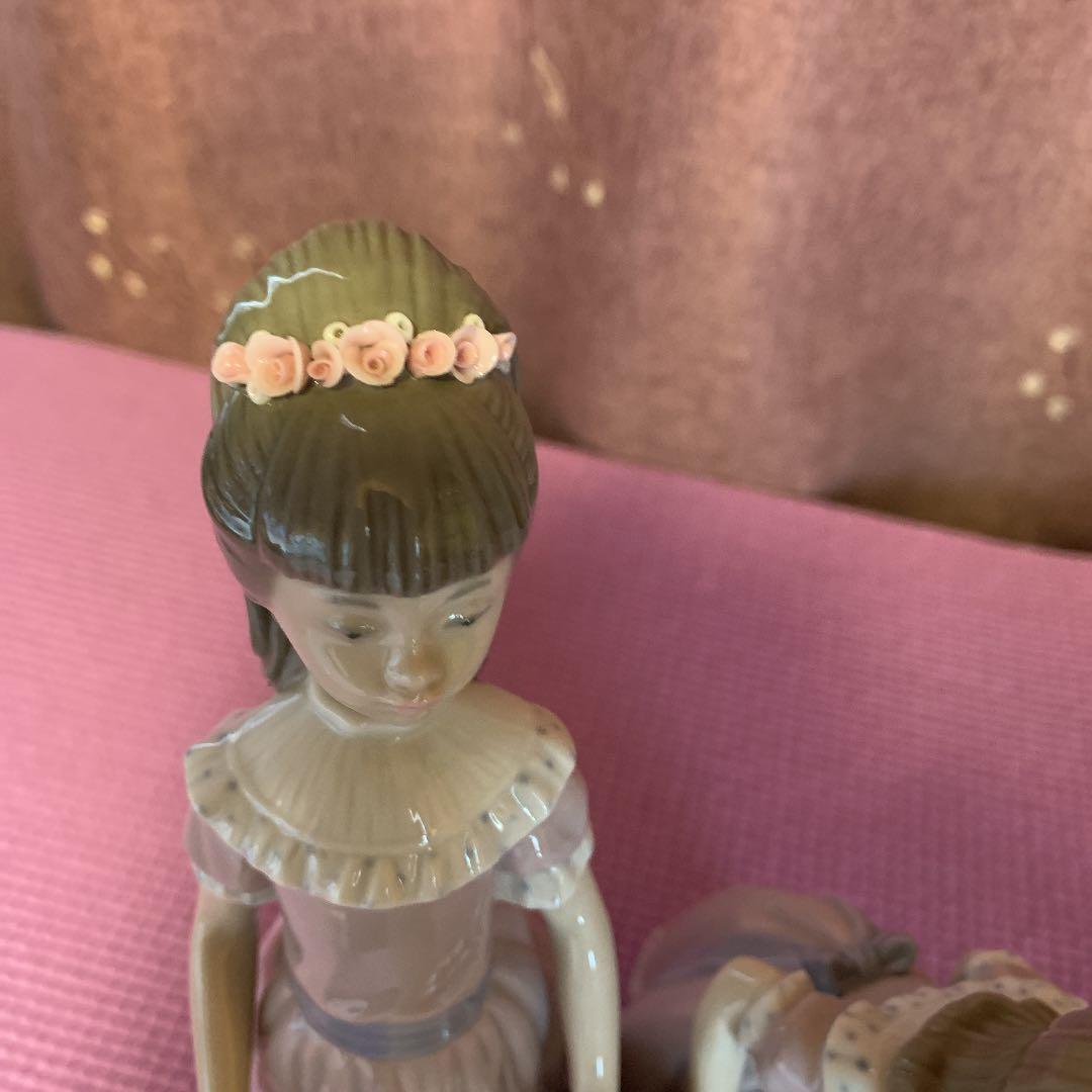 リヤドロ　ロングドレスウエディング