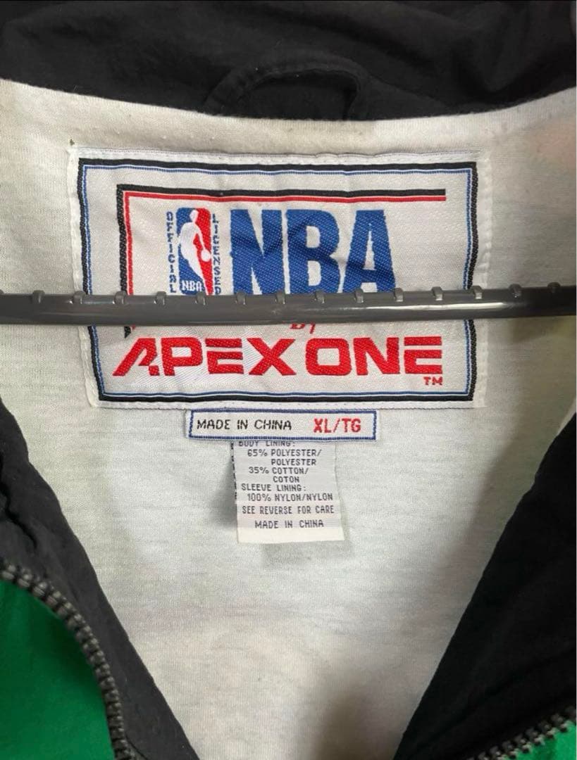 90s NBAセルティックス ナイロンジャケット