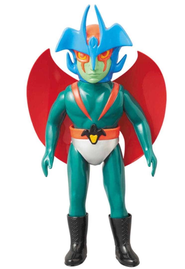 デビルマン 1972復刻デザイン版 ソフビ メディコムトイ 面取れ